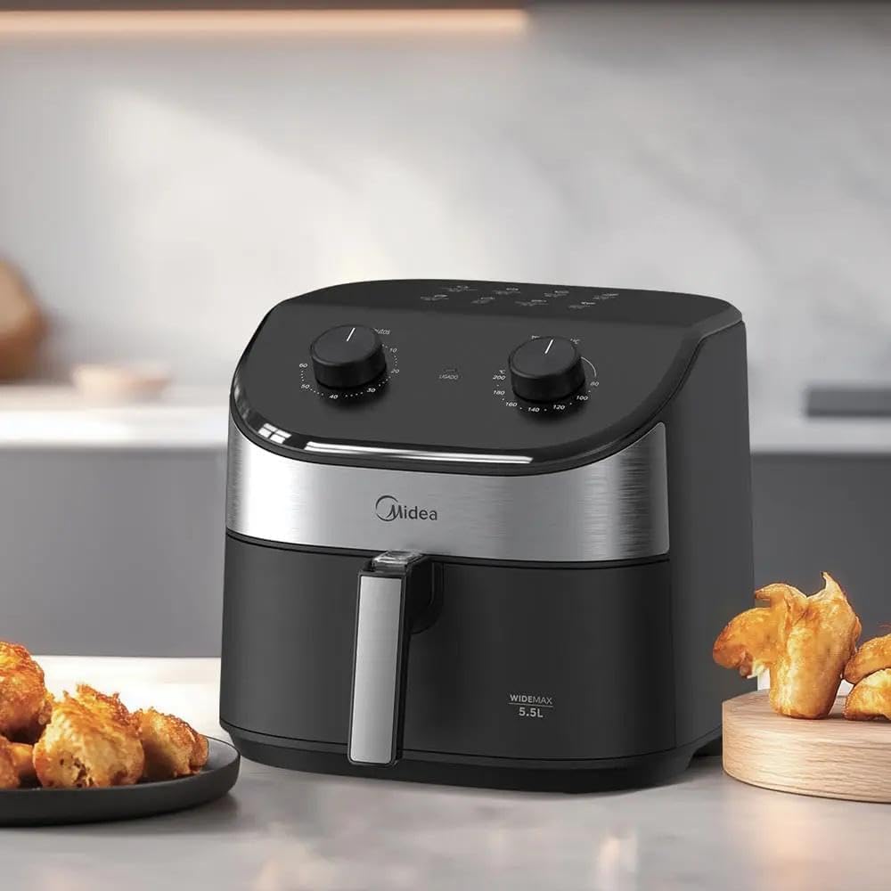 Fritadeira Air Fryer 5,5L Widemax Midea
